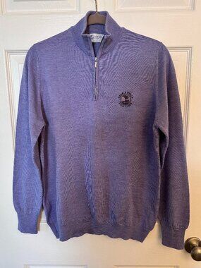 Johnston's of Elgin Pebble Beach Golf Links Wool Sweater-NWOT